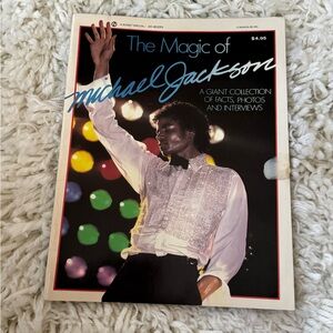 The Magic of Michael Jackson Vintage Magazine - Iconic Cover